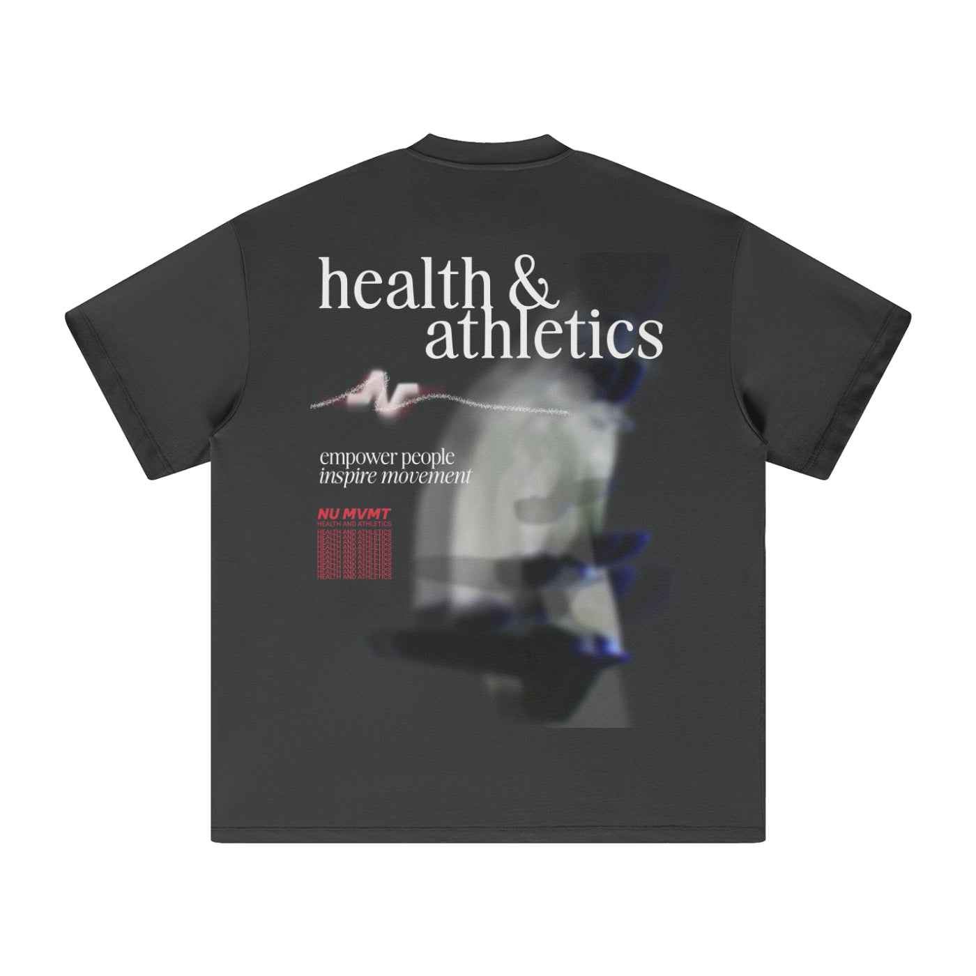 NU MVMT Oversized Black Tee