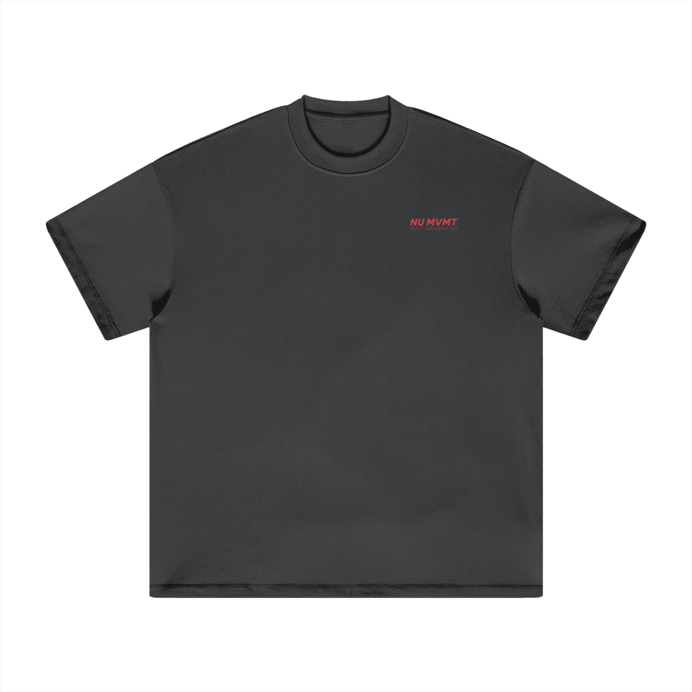 NU MVMT Oversized Black Tee